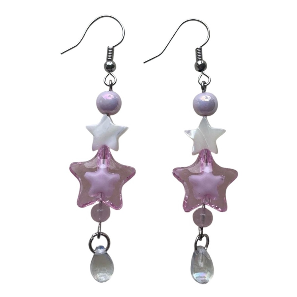 Dangle Star Earrings